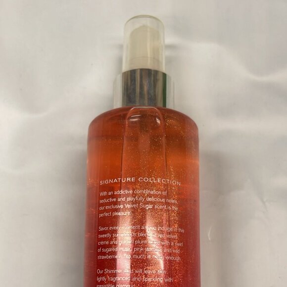 NEW Bath Body Works VELVET SUGAR Shimmer Mist,  8 oz/ 236mL - Picture 4 of 5